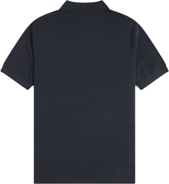 Fred Perry Fred Perry Cable Knitted Shirt Blauw