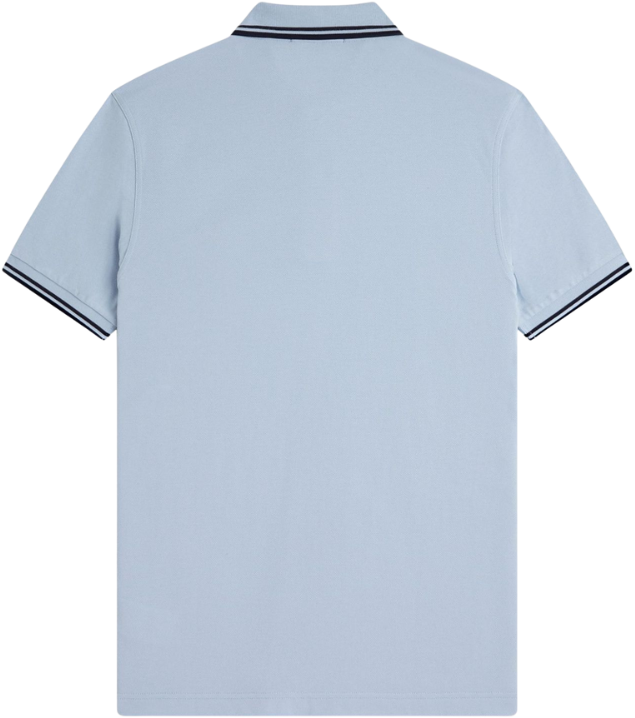Fred Perry Fred Perry Twin Tipped Fred Perry Shirt Blauw