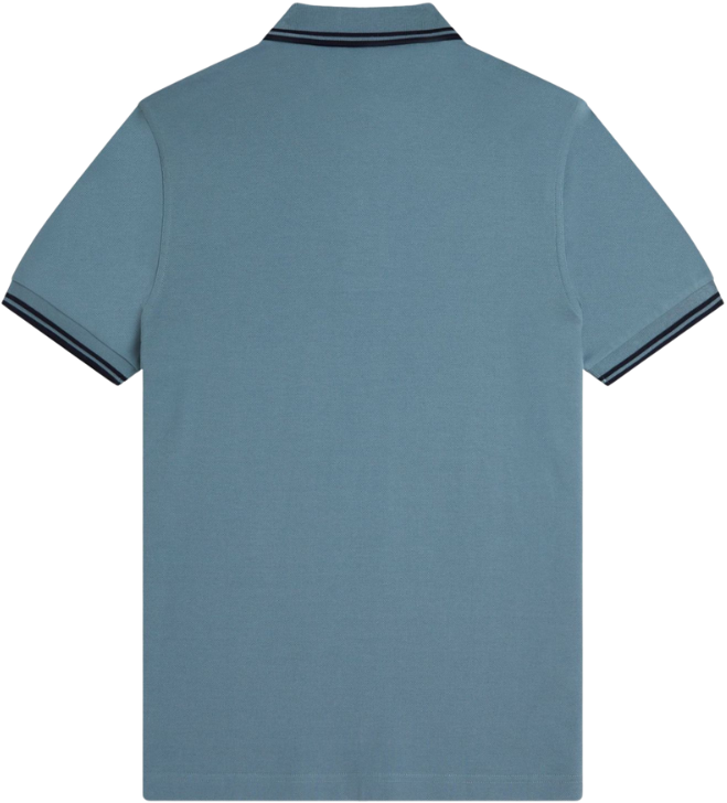 Fred Perry Fred Perry Twin Tipped Fred Perry Shirt Blauw
