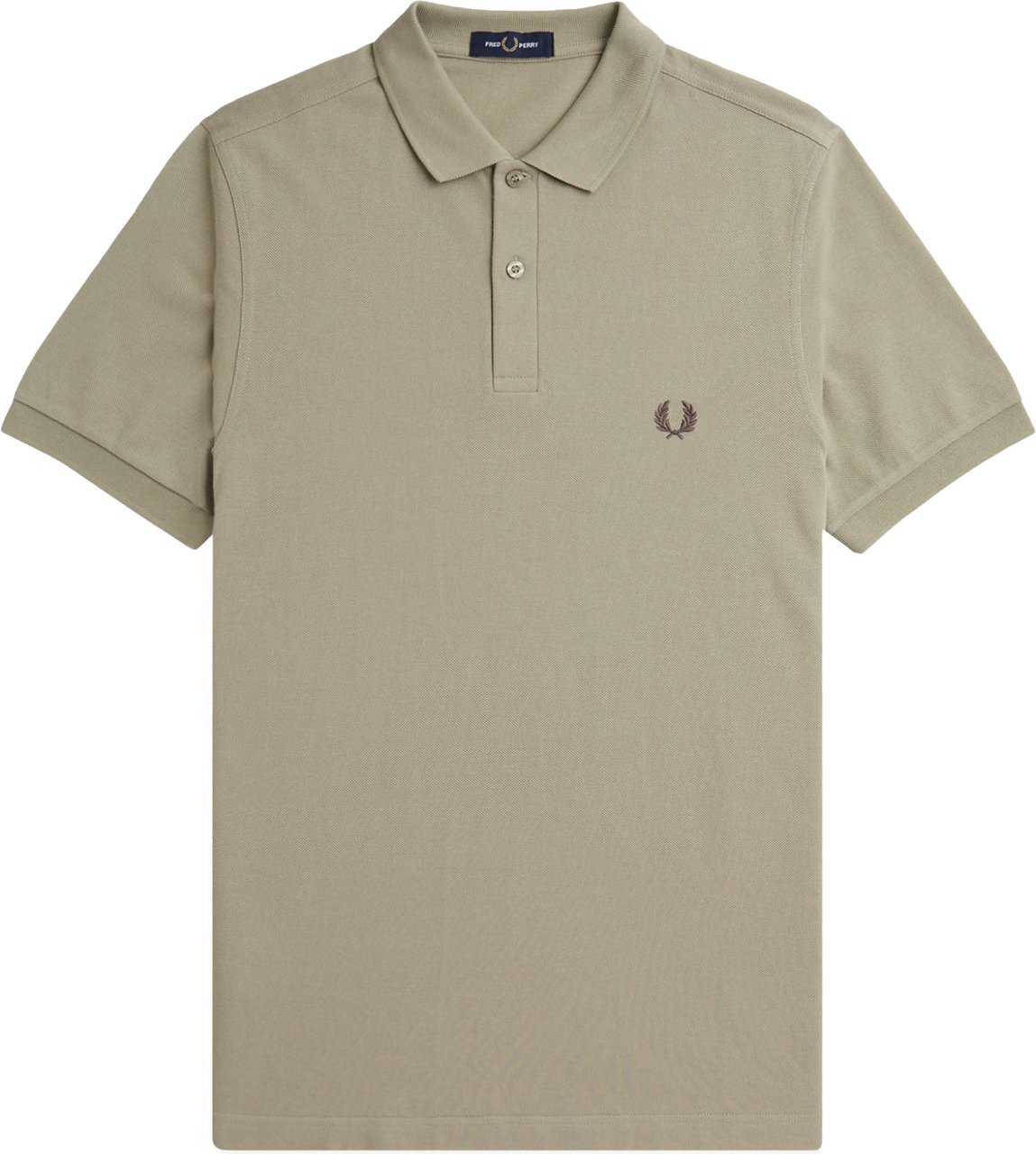 Fred Perry Fred Perry Plain Fred Perry Shirt Groen