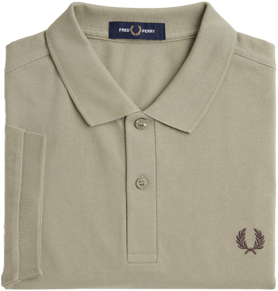 Fred Perry Fred Perry Plain Fred Perry Shirt Groen