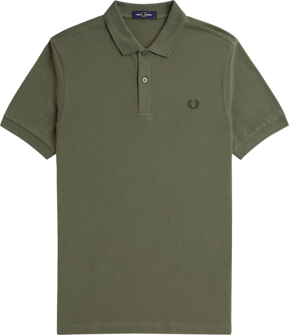 Fred Perry Fred Perry Plain Fred Perry Shirt Groen