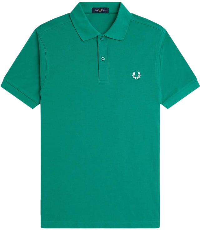 Fred Perry Fred Perry Plain Fred Perry Shirt Groen