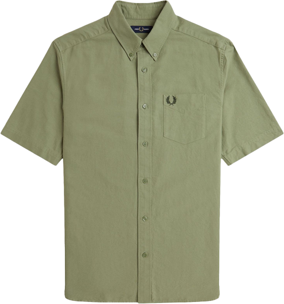 Fred Perry Fred Perry Open Collar Toweling Polo Groen