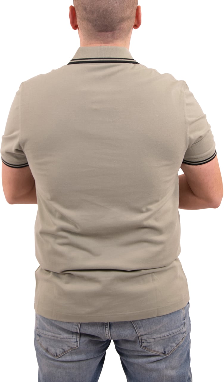 Fred Perry Fred Perry Twin Tipped Fred Perry Shirt Groen