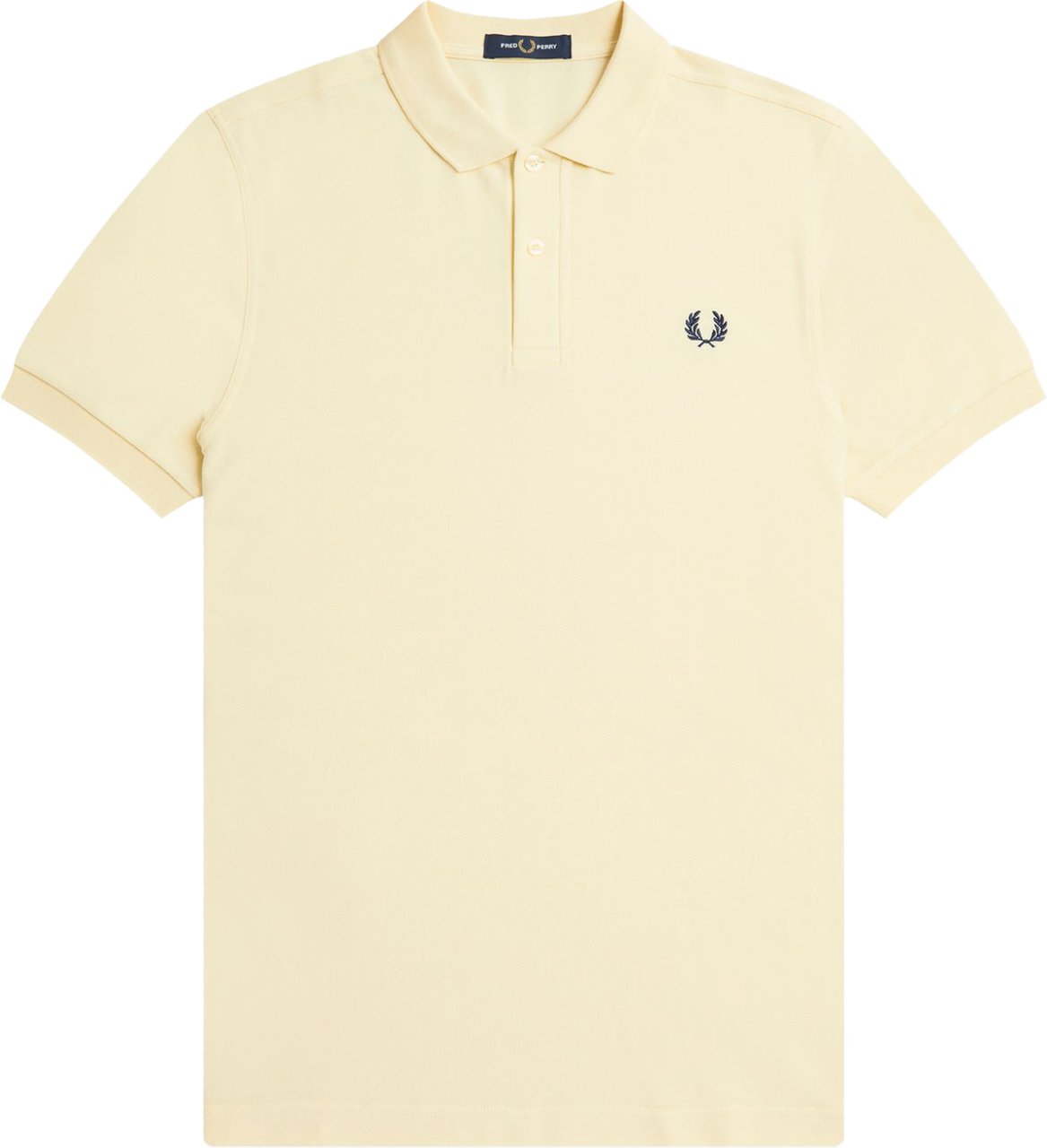 Fred Perry Fred Perry Plain Fred Perry Shirt Geel