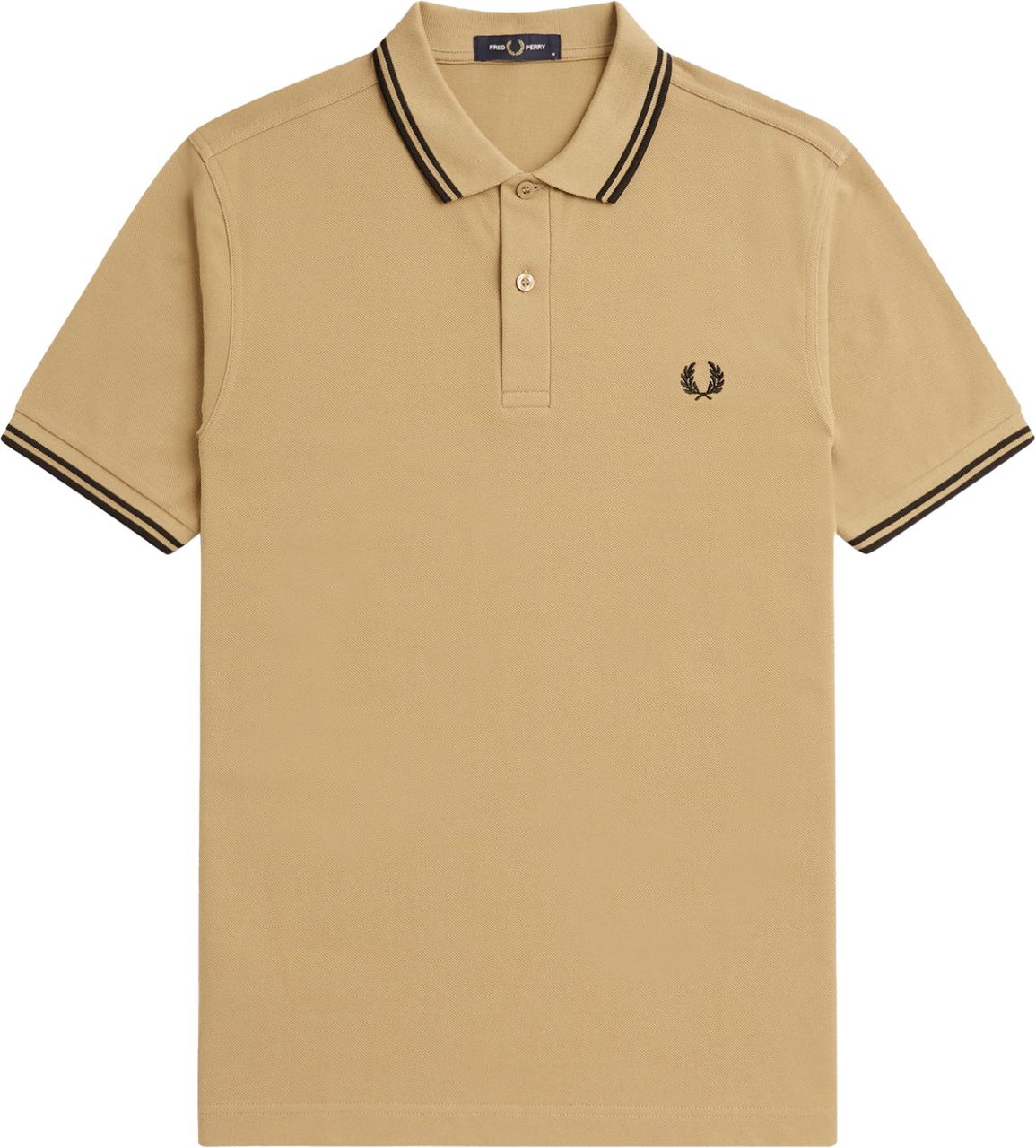 Fred Perry Fred Perry Twin Tipped Polo Shirt Bruin