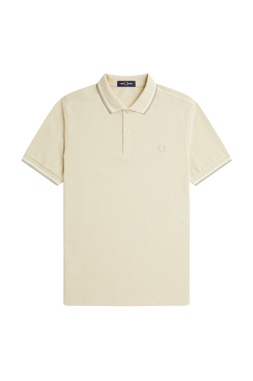 Fred Perry Fred Perry Twin Tipped Fred Perry Shirt Beige