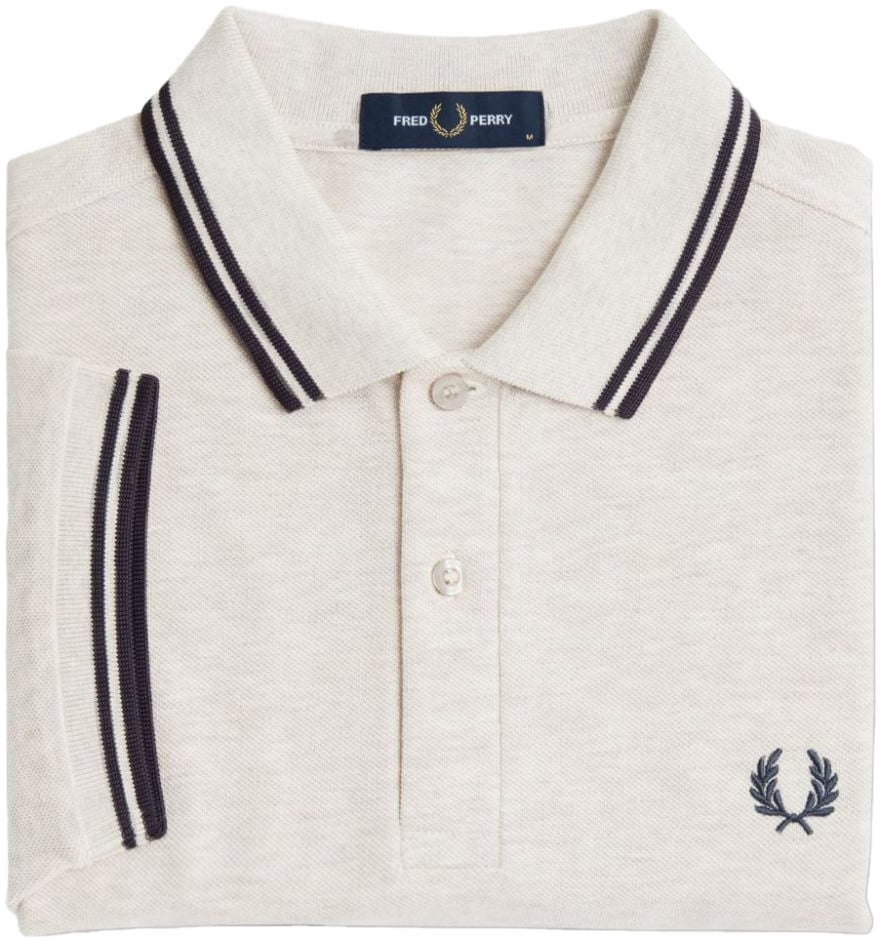 Fred Perry Fred Perry Twin Tipped Fred Perry Shirt Beige