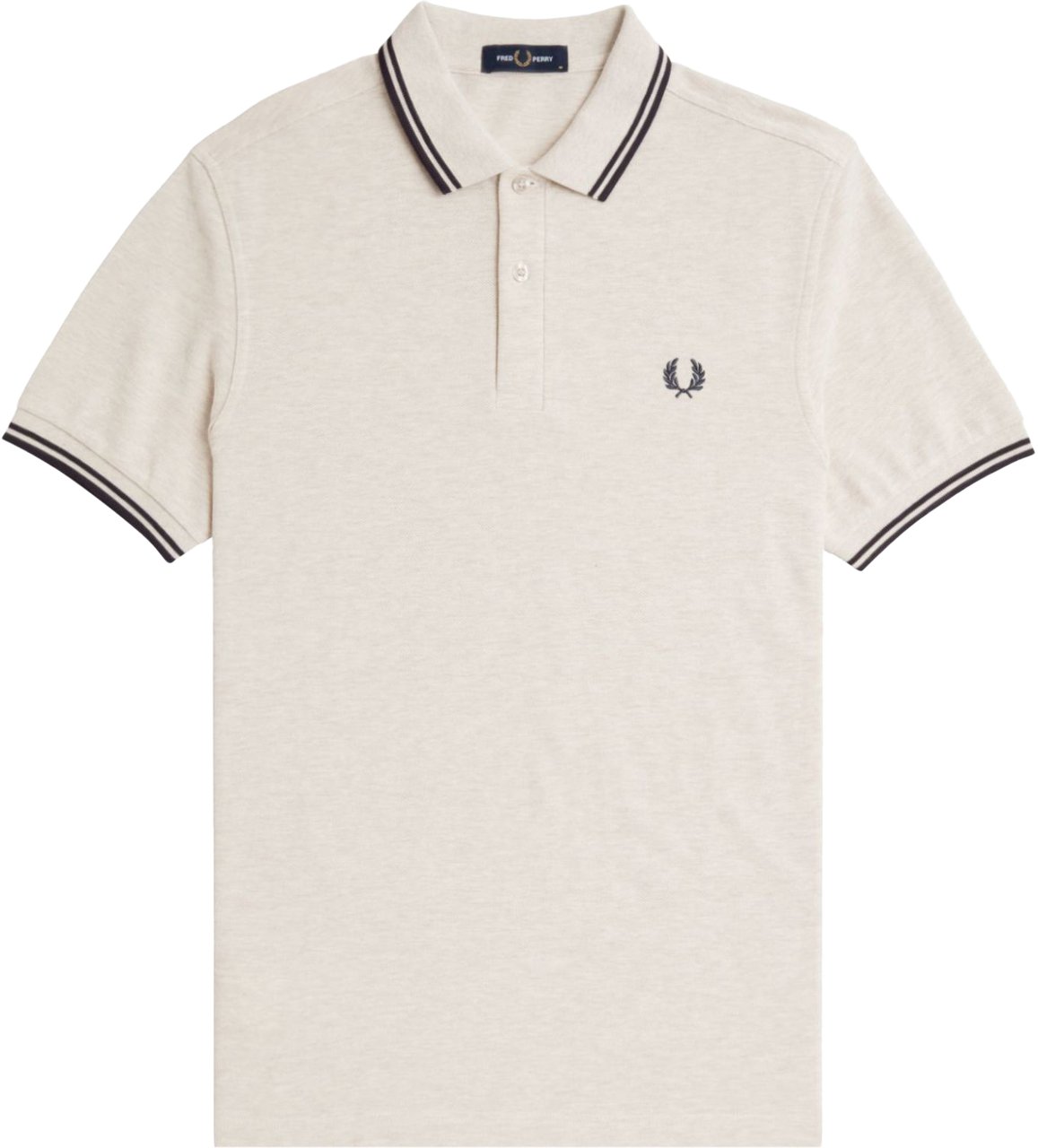 Fred Perry Fred Perry Twin Tipped Fred Perry Shirt Beige