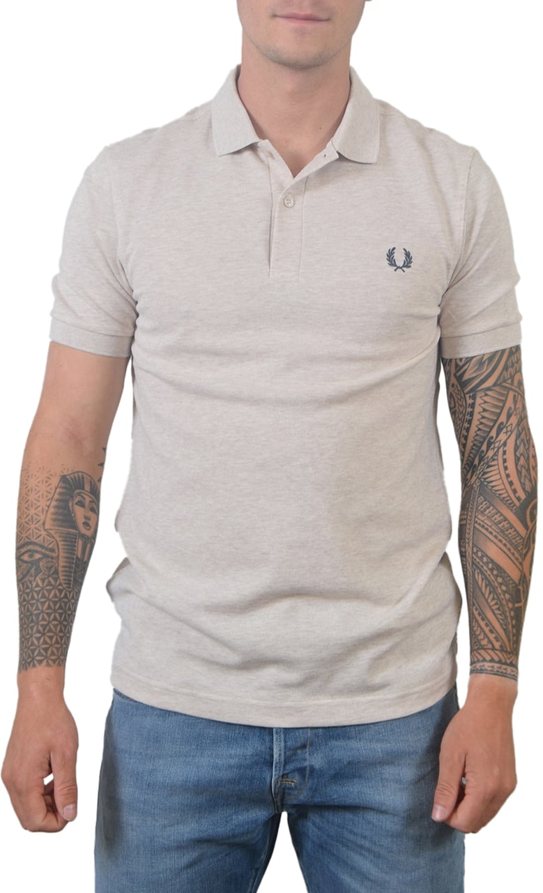 Fred Perry Fred Perry Plain Fred Perry Shirt Beige