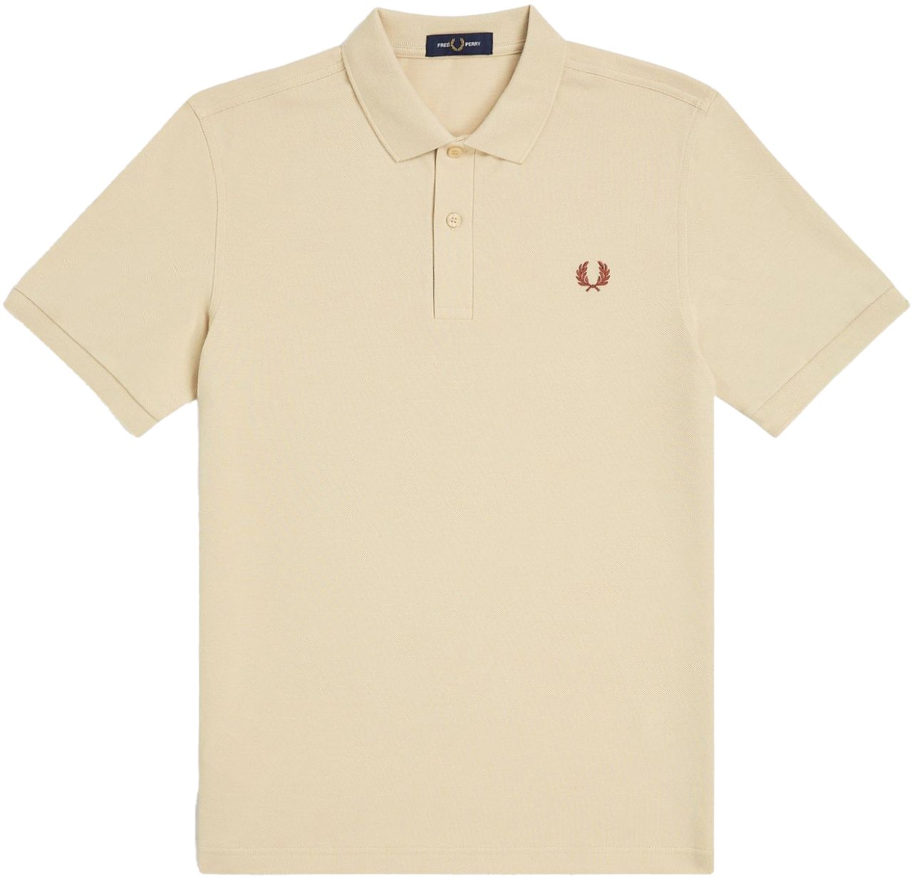 Fred Perry Fred Perry Plain Fred Perry Shirt Beige