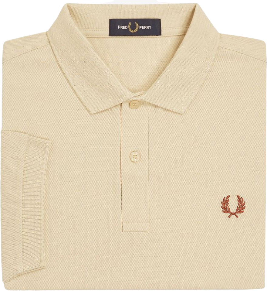 Fred Perry Fred Perry Plain Fred Perry Shirt Beige
