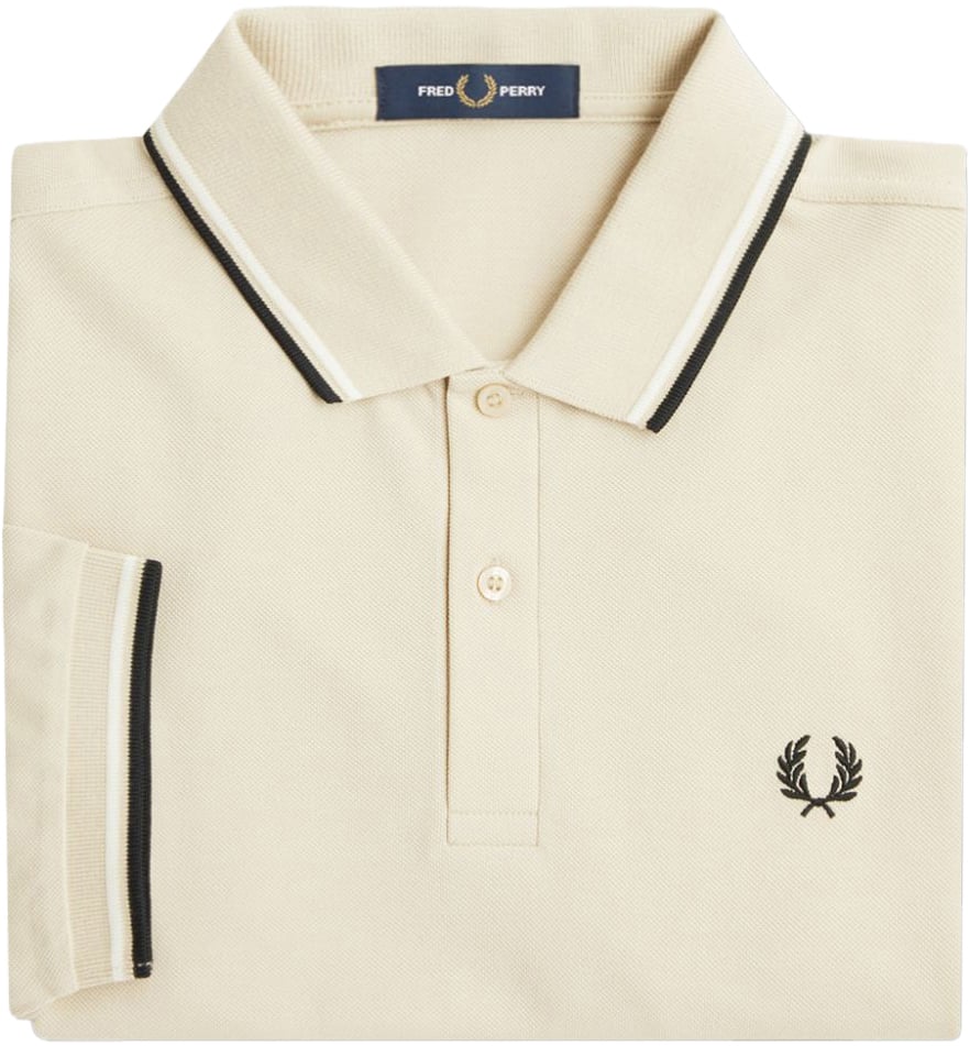 Fred Perry Twin Tipped Fred Perry Shirt Beige