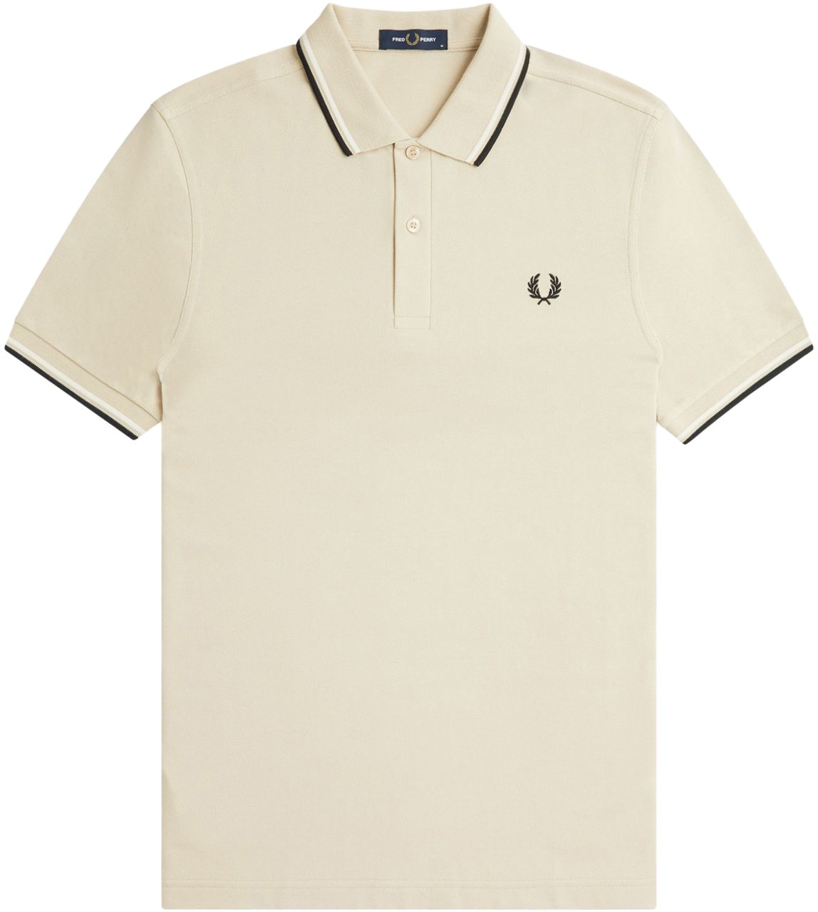 Fred Perry Twin Tipped Fred Perry Shirt Beige