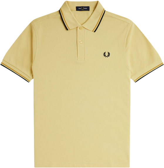 Fred Perry Fred Perry Twin Tipped Fred Perry Shirt Beige