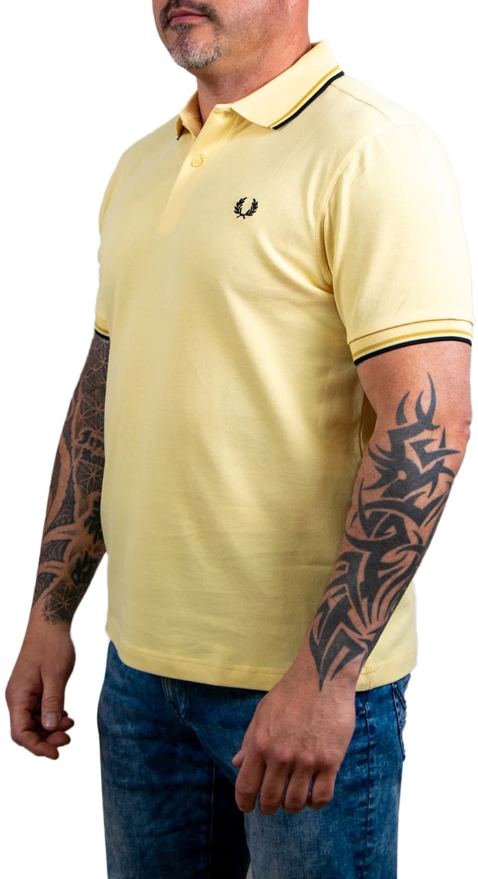 Fred Perry Fred Perry Twin Tipped Fred Perry Shirt Beige