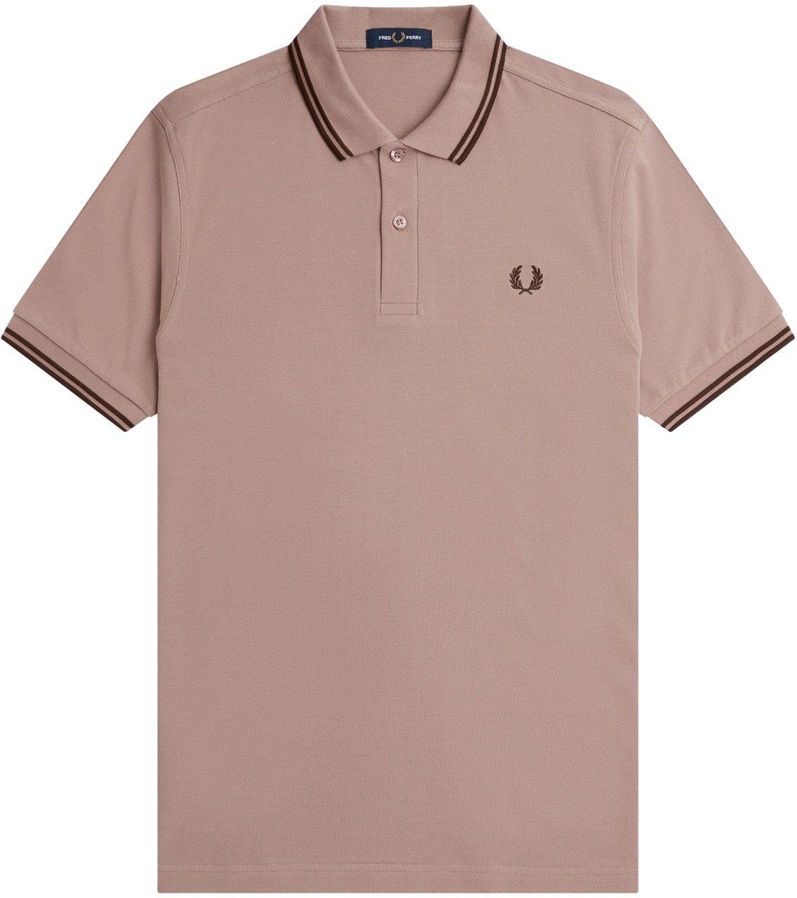 Fred Perry Fred Perry Twin Tipped Fred Perry Shirt Roze