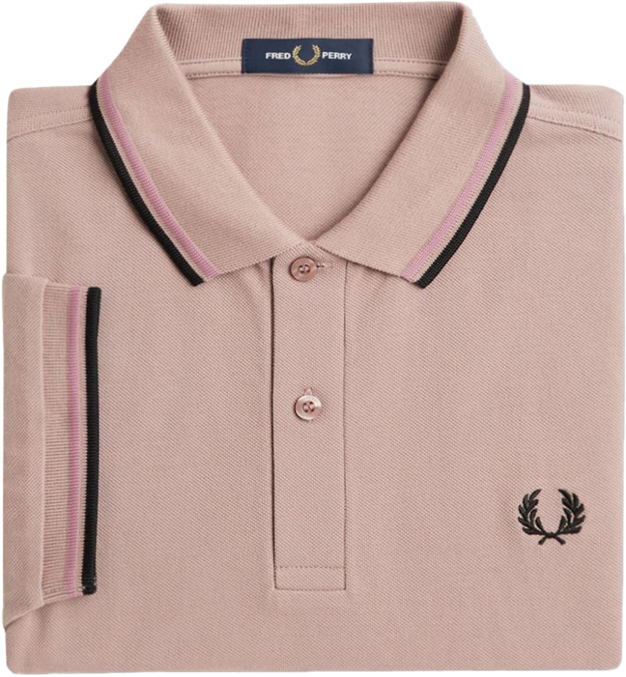 Fred Perry Twin Tipped Fred Perry Shirt Roze