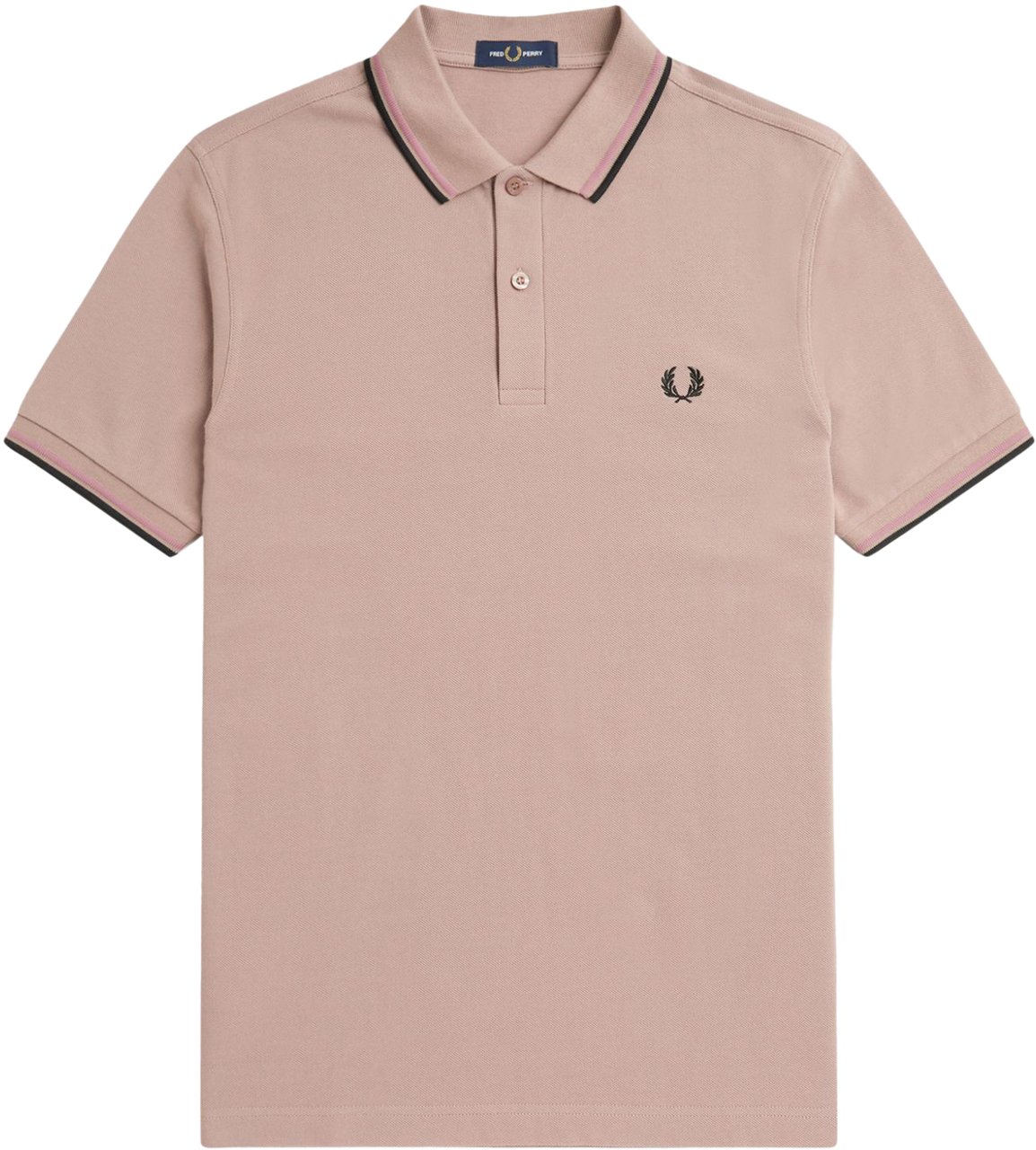 Fred Perry Twin Tipped Fred Perry Shirt Roze