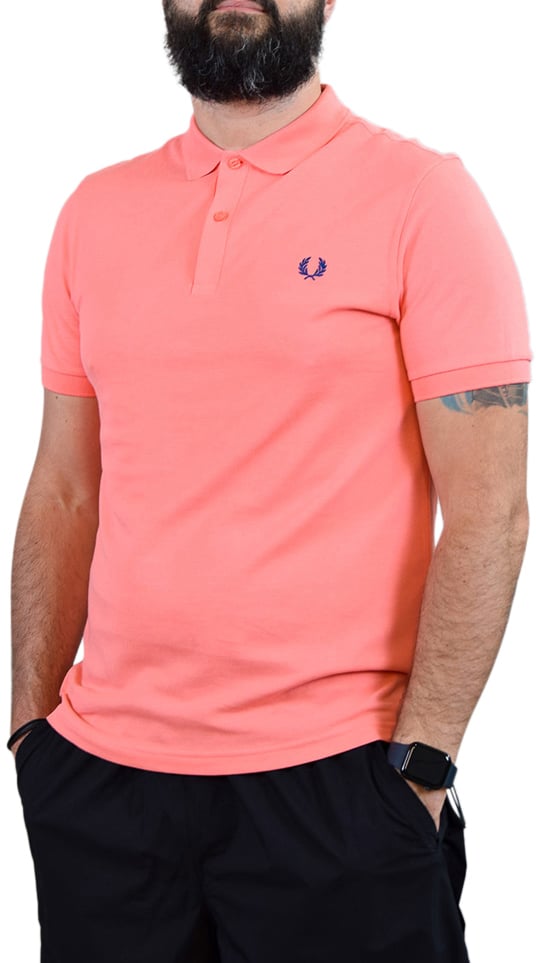 Fred Perry Fred Perry Plain Fred Perry Shirt Rood