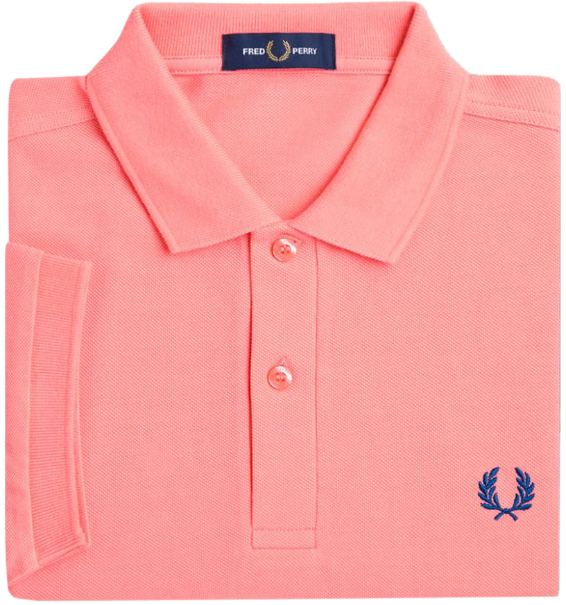 Fred Perry Fred Perry Plain Fred Perry Shirt Rood