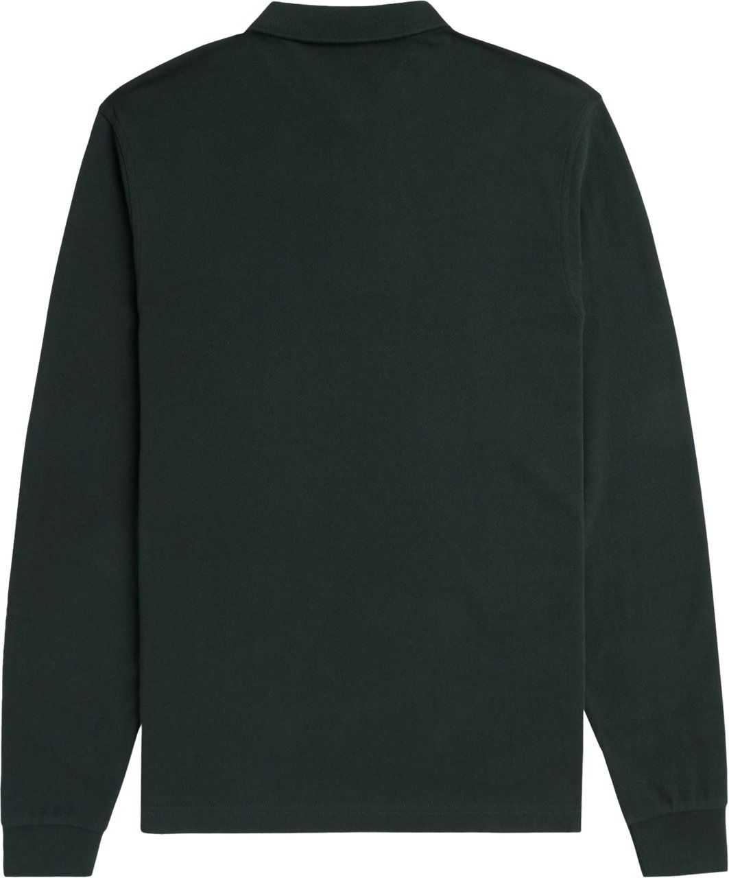 Fred Perry Fred Perry LS Plain Fred Perry Shirt Groen