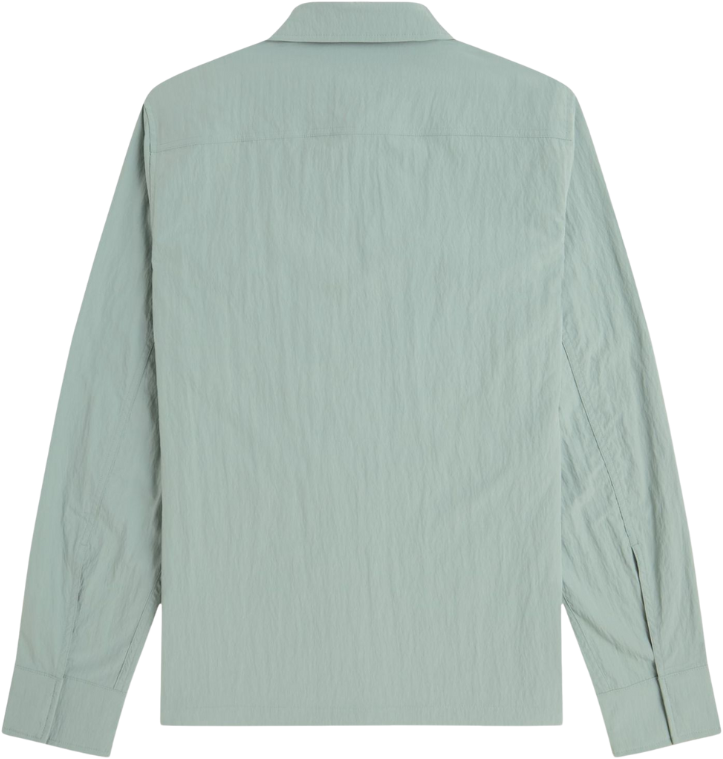 Fred Perry Fred Perry Zip Through Overshirt Groen