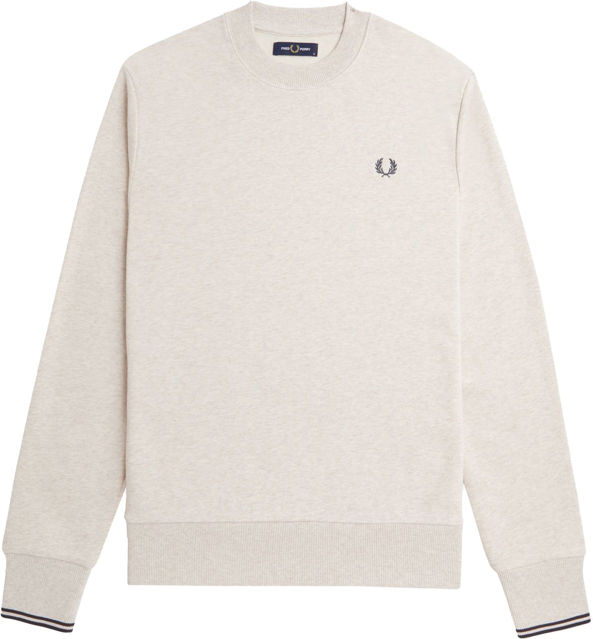 Fred Perry Fred Perry Crew Neck Sweatshirt Beige