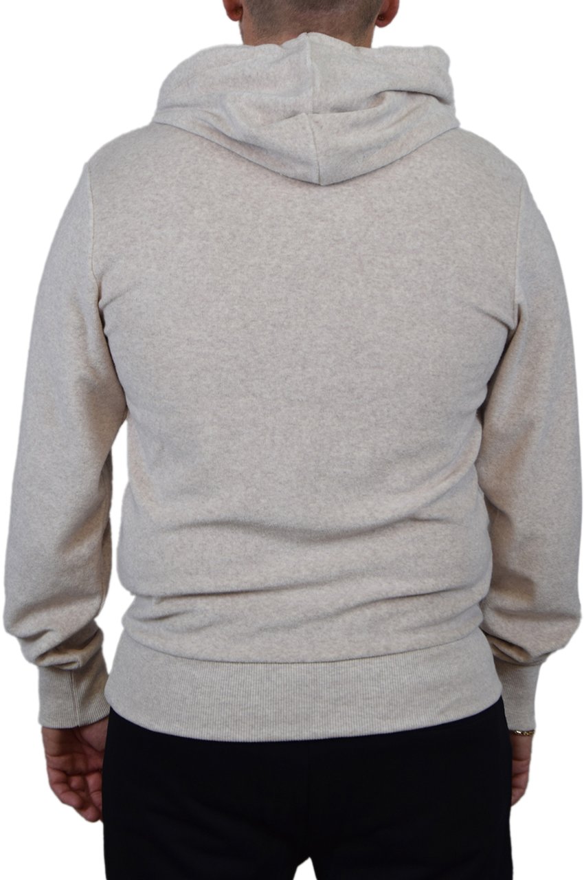 Fred Perry Fred Perry Towelling Crew Neck Sweatshirt Beige
