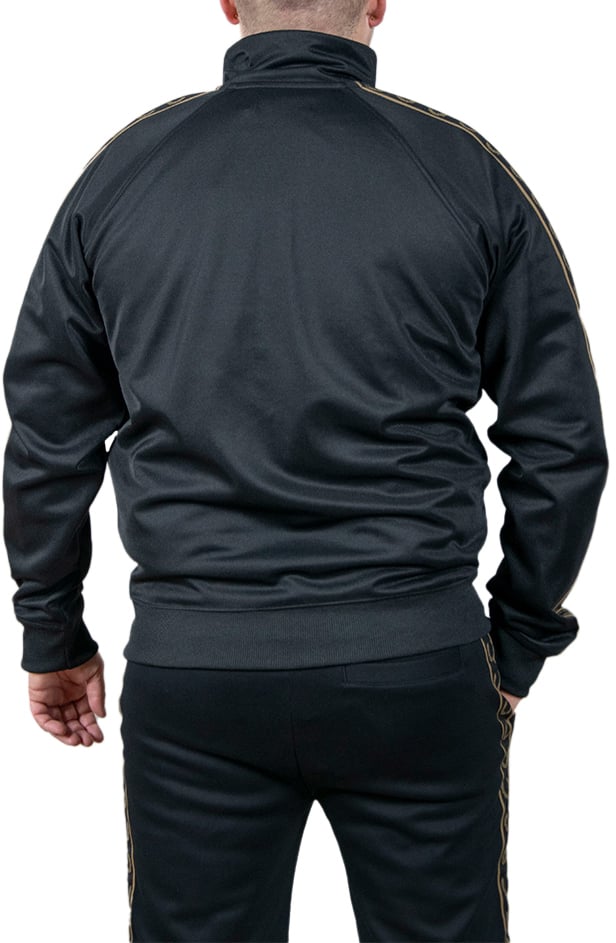 Fred Perry Fred Perry Contrast Tape Track Jacket Zwart