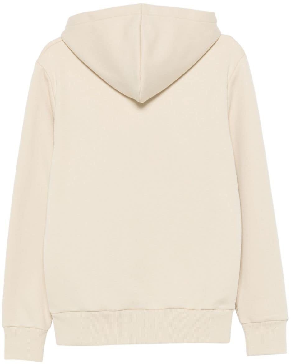 Fred Perry Fred Perry Hooded Fleece Back Sweatshirt Beige