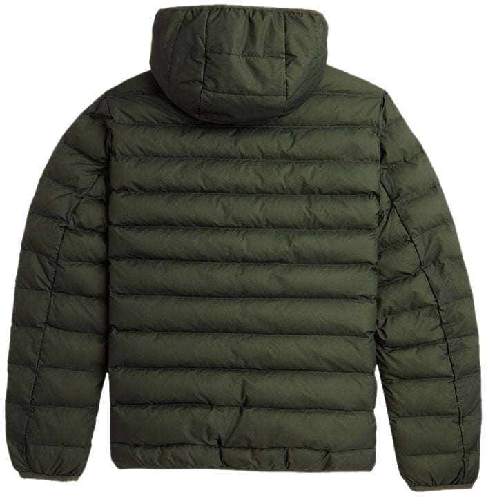 Fred Perry Fred Perry Hooded Insulated Jacket Groen