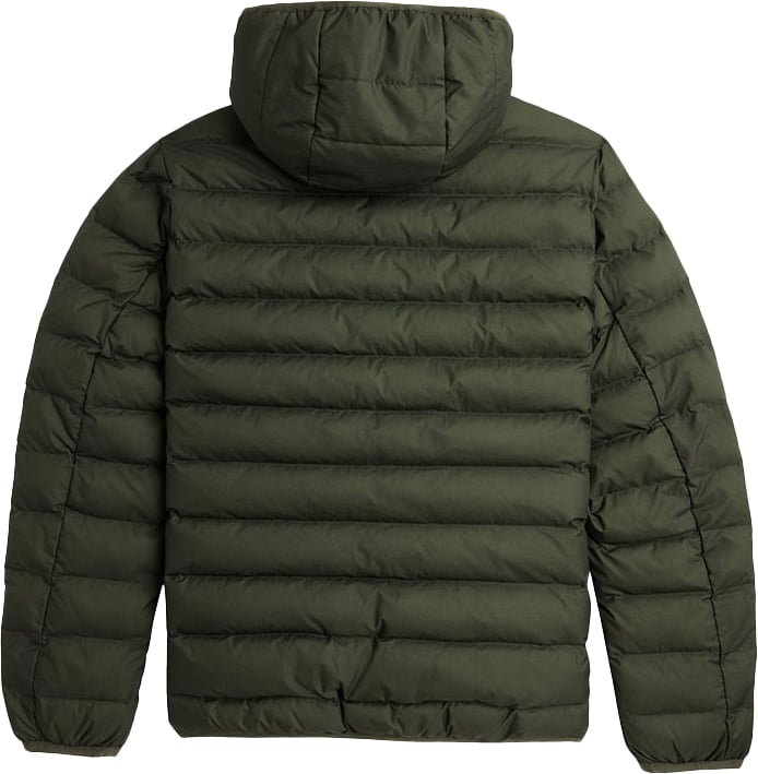 Fred Perry Fred Perry Hooded Insulated Jacket Groen