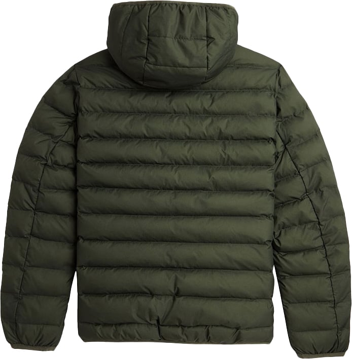 Fred Perry Fred Perry Hooded Insulated Jacket Groen