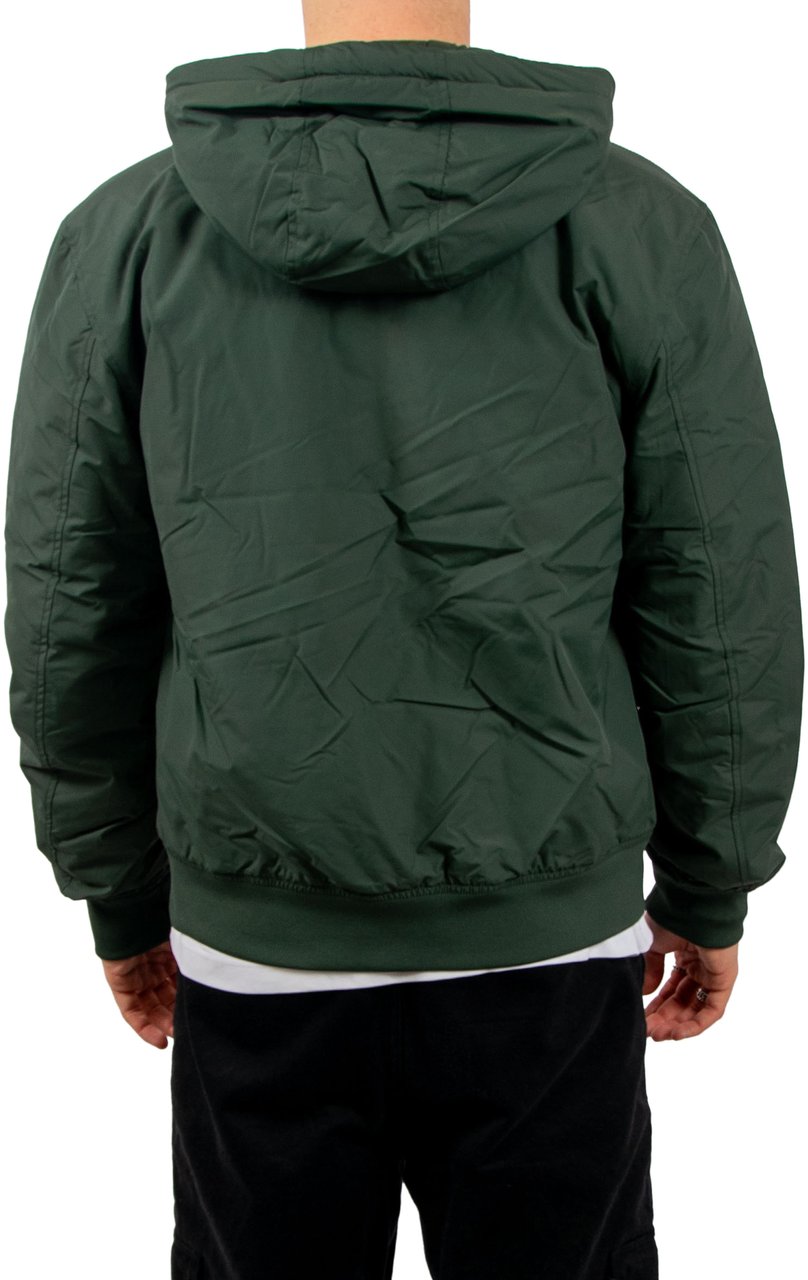 Fred Perry Fred Perry Hooded Brentham Jacket Groen