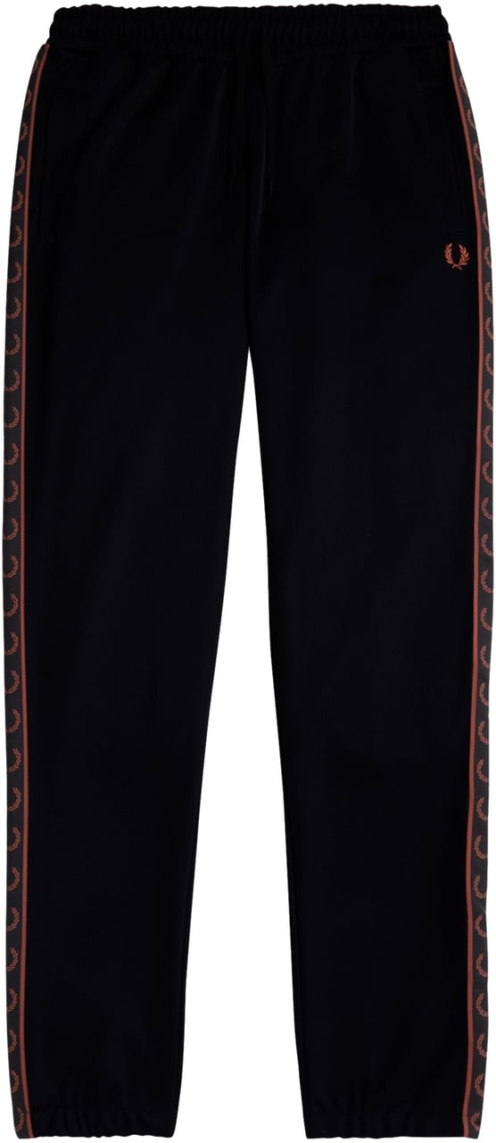 Fred Perry Fred Perry Contrast Tape Trackpant Zwart