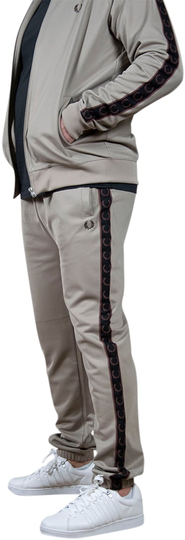Fred Perry Fred Perry Contrast Tape Track Pant Groen