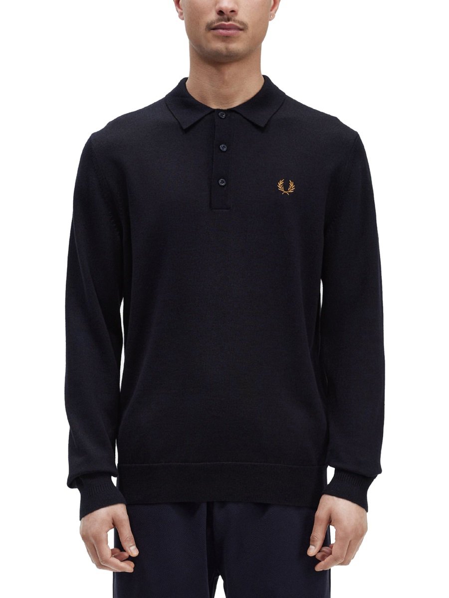 Fred Perry CLASSIC POLO. Blauw