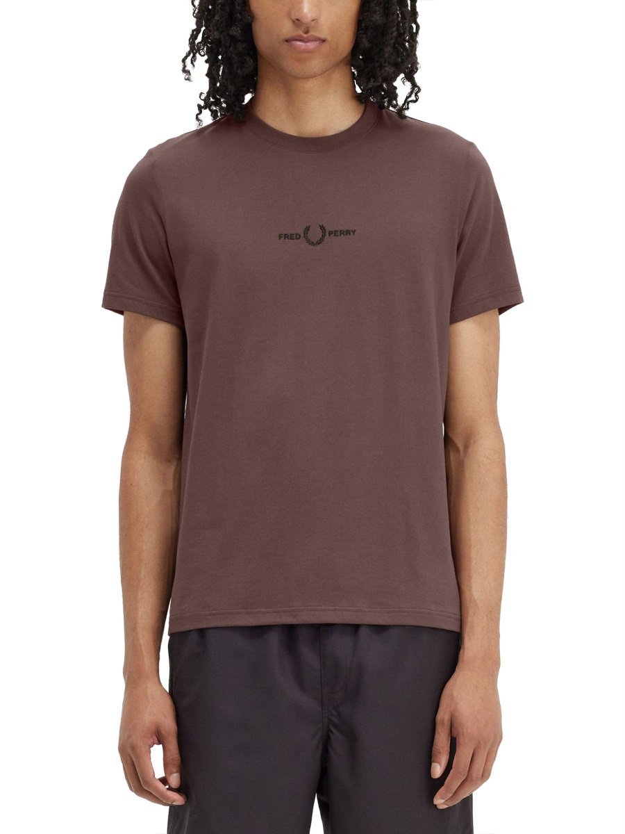 Fred Perry T-SHIRT WITH LOGO Bruin