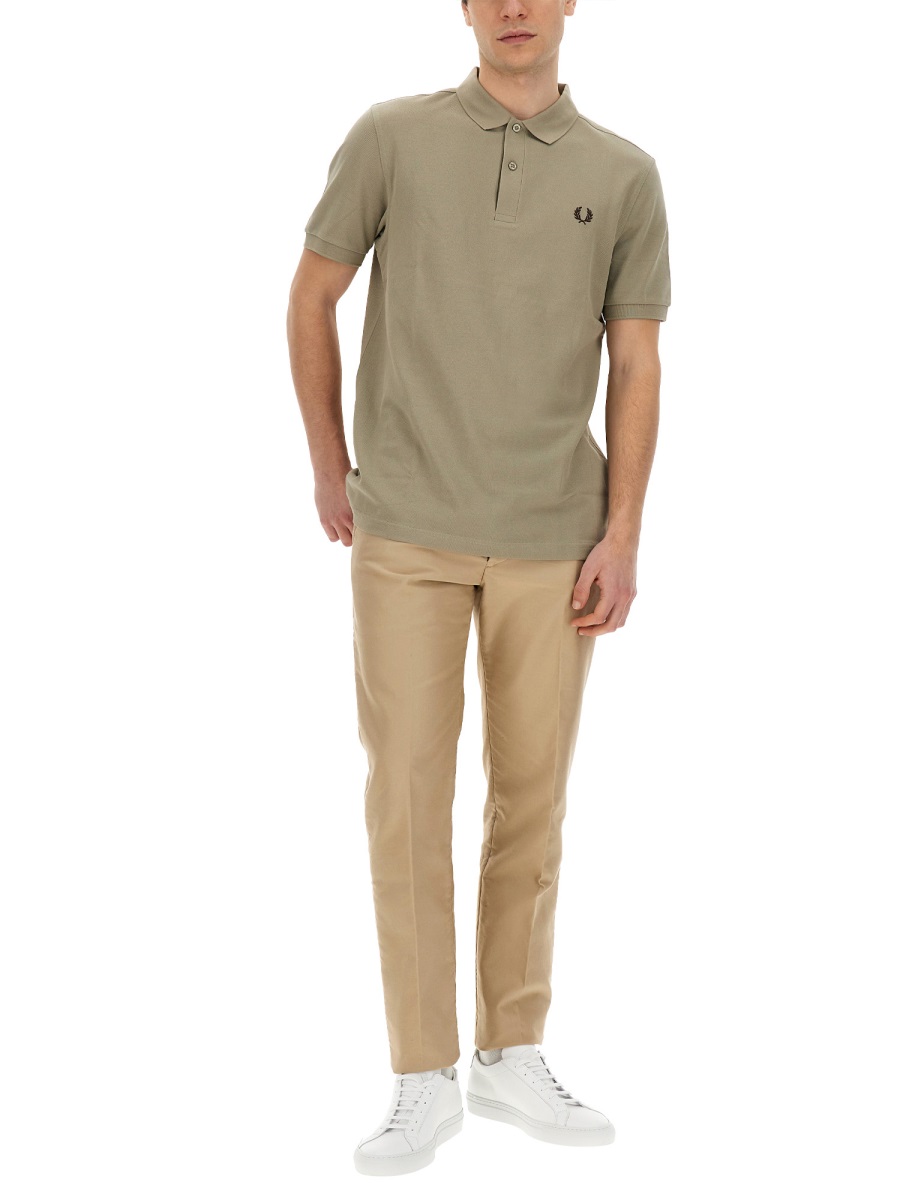 Fred Perry POLO WITH LOGO Beige