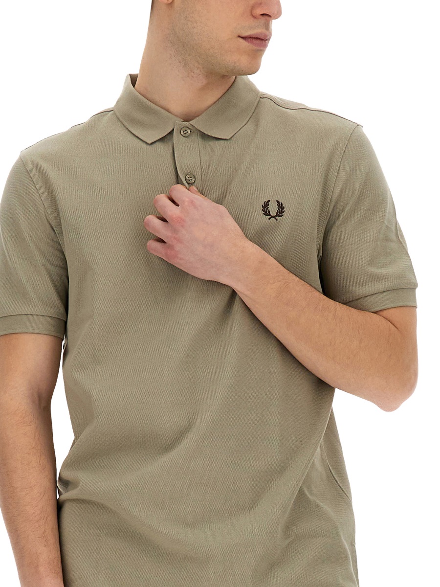 Fred Perry POLO WITH LOGO Beige