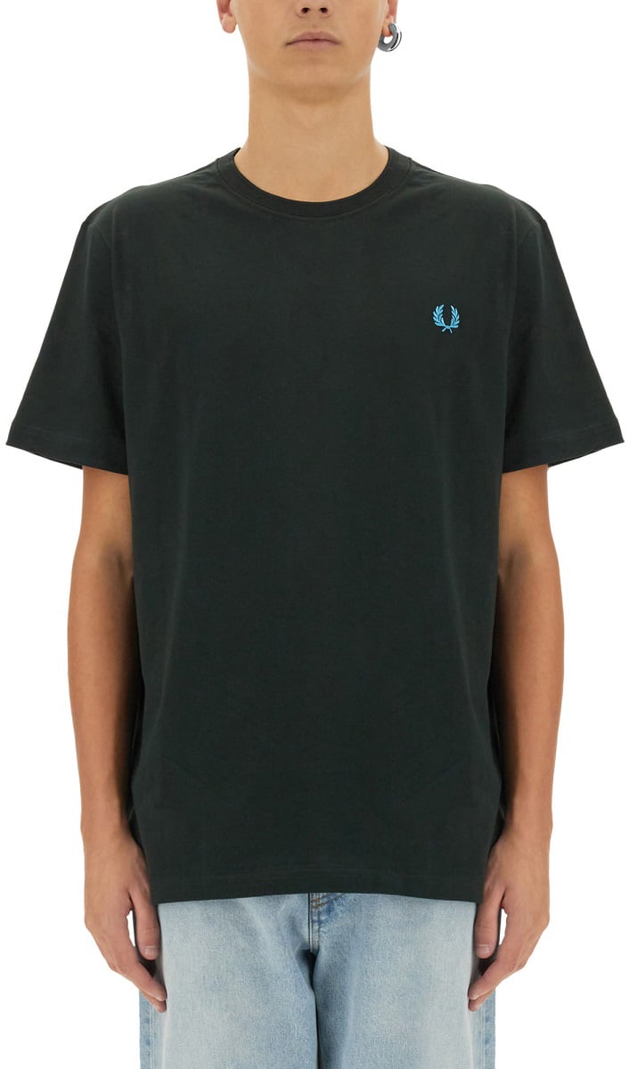 Fred Perry T-SHIRT WITH LOGO Groen