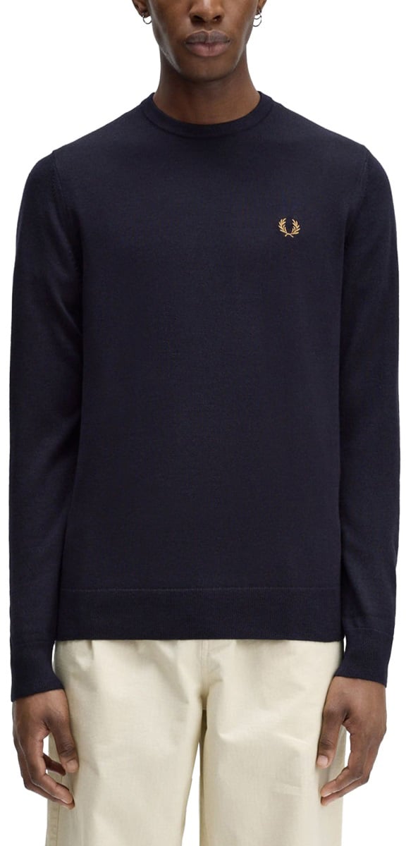 Fred Perry JERSEY WITH LOGO Blauw