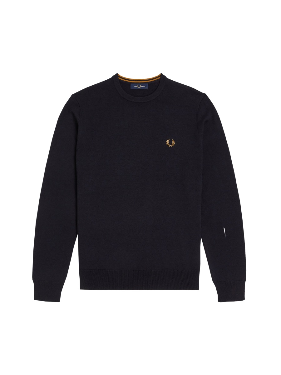 Fred Perry JERSEY WITH LOGO Blauw