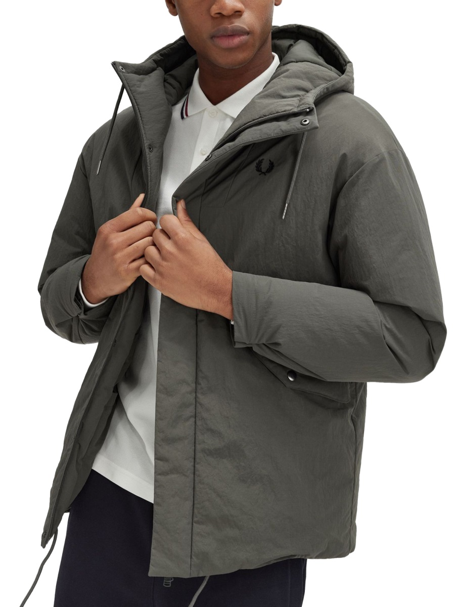 Fred Perry PADDED JACKET Groen