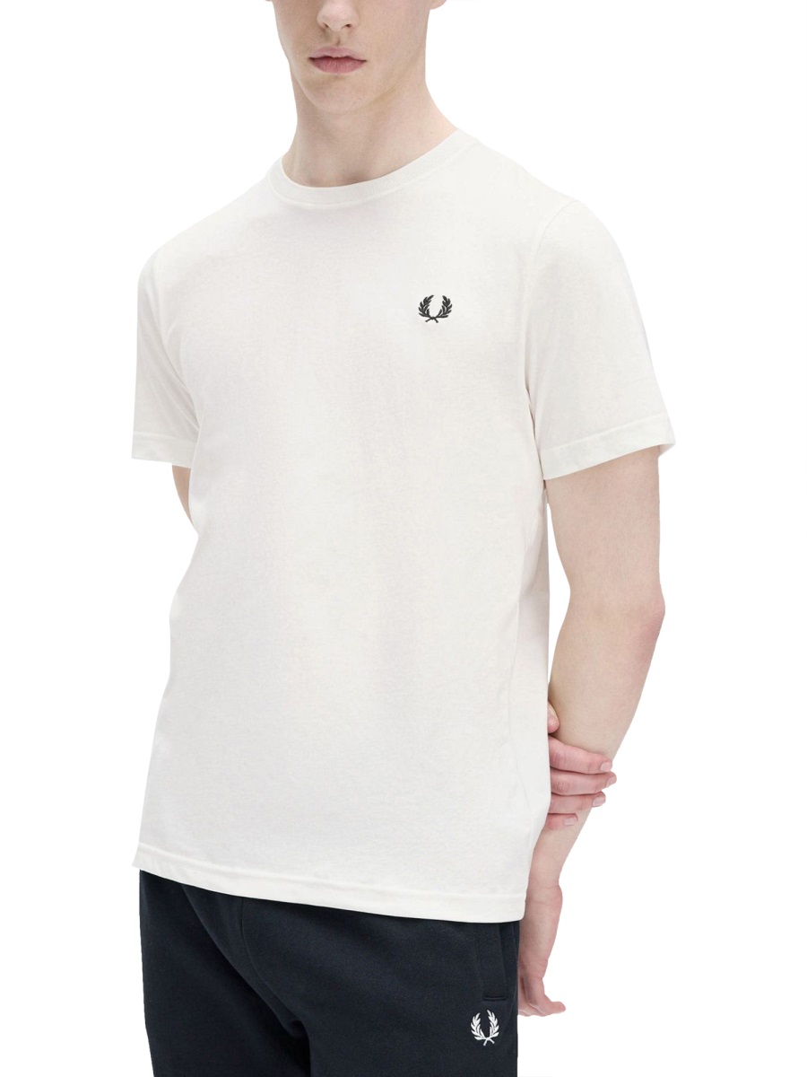 Fred Perry CLASSIC T-SHIRT Wit