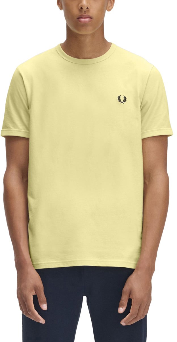 Fred Perry T-SHIRT RINGER Geel