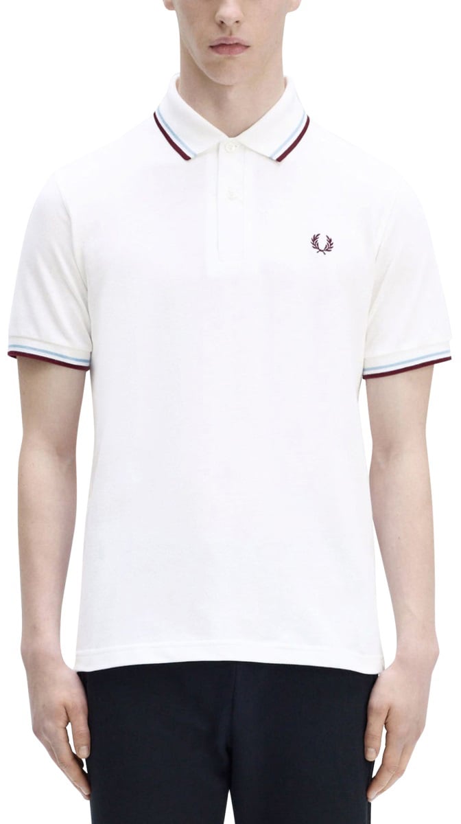 Fred Perry "FRED PERRY M12" POLO SHIRT Wit