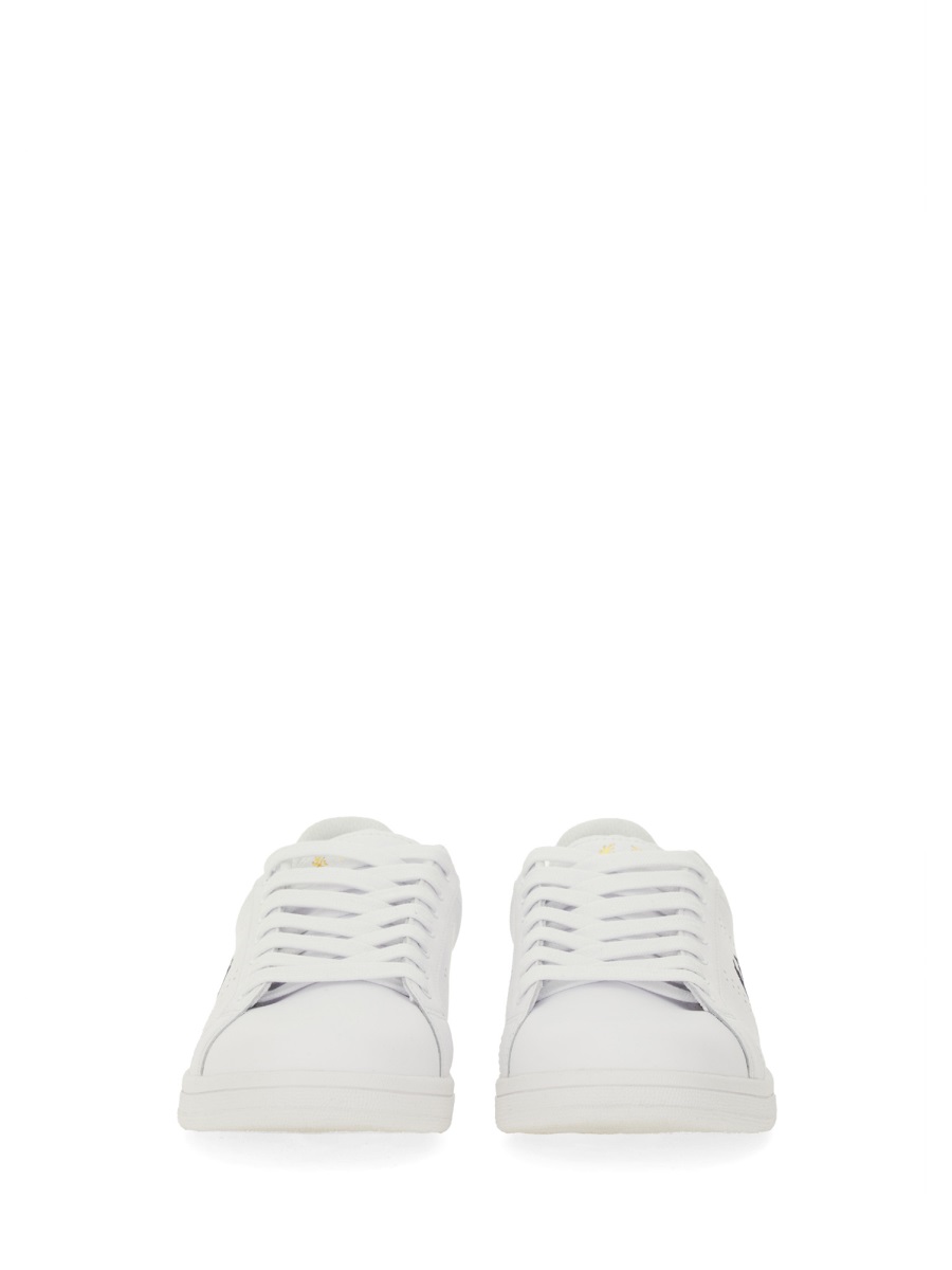 Fred Perry LEATHER SNEAKER Wit
